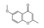 6-methoxy-2-methylchromen-4-one Structure