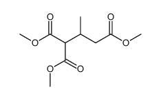 (rac)-trimethyl 2-methylpropane-1,1,3-tricarboxylate Structure