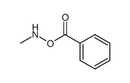 N-methyl-O-benzoylhydroxylamine结构式