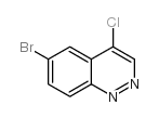 6-bromo-4-chlorocinnoline structure