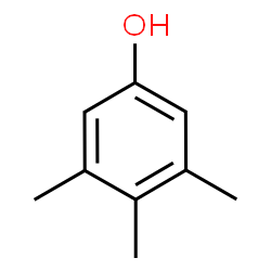 3,4,5-TRIMETHYLPHENOL Structure