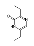 2(1H)-Pyrazinone,3,6-diethyl-(9CI) Structure