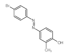 Phenol,4-[2-(4-bromophenyl)diazenyl]-2-methyl-结构式