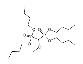 tetrabutyl (methoxymethylene)bisphosphonate结构式