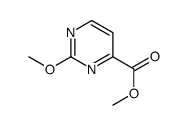 methyl 2-methoxypyrimidine-4-carboxylate structure