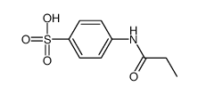 4-(propanoylamino)benzenesulfonic acid Structure