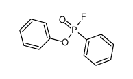 Phenylphosphonsaeure-phenylesterfluorid结构式