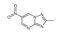 2-Methyl-6-nitro-1,2,4-triazolo-[1.5-a]pyrimidine Structure