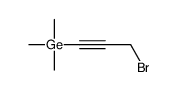 3-bromoprop-1-ynyl(trimethyl)germane结构式