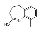 9-METHYL-1,3,4,5-TETRAHYDROBENZO[B]AZEPIN-2-ONE Structure