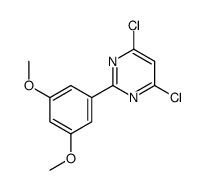 4,6-dichloro-2-(3,5-dimethoxyphenyl)pyrimidine picture