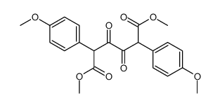 dimethyl 2,5-bis(4-methoxyphenyl)-3,4-dioxohexanedioate Structure