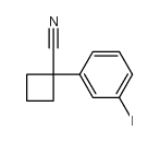 1-(3-IODOPHENYL)-CYCLOBUTANECARBONITRILE picture