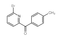 6-BROMO-2-PYRIDYL P-TOLYL KETONE Structure