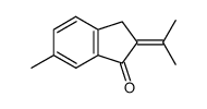 2-Isopropyliden-6-methyl-indan-1-on结构式