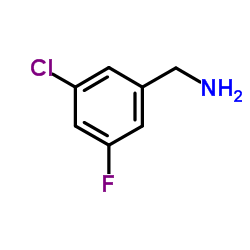 3-Chloro-5-fluorobenzylamine Structure