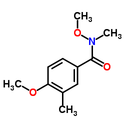 N,4-Dimethoxy-N,3-dimethylbenzamide Structure