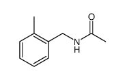 ACETAMIDE, N-[(2-METHYLPHENYL)METHYL]-结构式