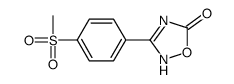 3-(4-methylsulfonylphenyl)-2H-1,2,4-oxadiazol-5-one结构式