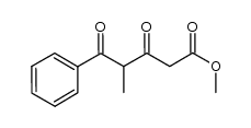 methyl 4-methyl-3,5-dioxo-5-phenylpentanoate Structure