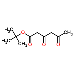 TERT-BUTYL 3,5-DIOXOHEXANOATE Structure