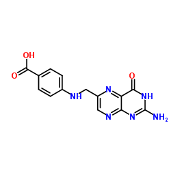 4-(((2-Amino-4-oxo-3,4-dihydropteridin-6-yl)methyl)amino)benzoic acid picture