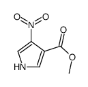 3-(Methoxycarbonyl)-4-nitro-1H-pyrrole结构式