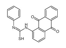 1-(9,10-dioxoanthracen-1-yl)-3-phenylthiourea Structure