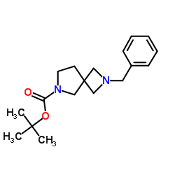 2-苄基-2,6-二氮杂螺[3.4]辛烷-6-羧酸叔丁酯图片