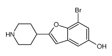 O-desmethylbrofaromine structure