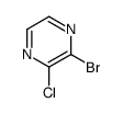 2-BroMo-3-chloropyrazine Structure