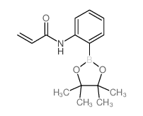 2-Acrylamidophenylboronic acid pinacol ester structure