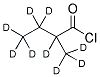 (±)-2-Methylbutyryl chloride-d9 Structure