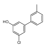 3-chloro-5-(3-methylphenyl)phenol Structure