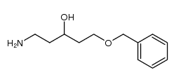 (+/-)-1-amino-5-(benzyloxy)pentan-3-ol结构式