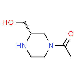 2-Piperazinemethanol, 4-acetyl-, (S)- (9CI) picture