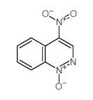 Cinnoline, 4-nitro-, 1-oxide结构式