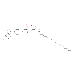 十七酸3-[2-[4-(6-氟-1,2-苯并恶唑-3-基)-1-哌啶基]乙基]-6,7,8,9-四氢-2-甲基-4-氧代-4H-吡啶并[1,2-a]嘧啶-9-酯图片