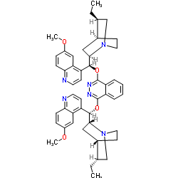 氢化奎宁 1,4-(2,3-二氮杂萘)二醚结构式