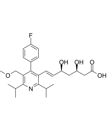 西立伐他汀结构式