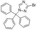 3-BROMO-1-TRITYL-1H-1,2,4-TRIAZOLE Structure