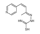 [(E)-[(E)-4-pyridin-4-ylbut-3-en-2-ylidene]amino]thiourea结构式