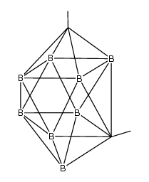 1,6-(ch3)2-1,6-c2b8h8 Structure