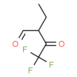 Butanal,2-ethyl-4,4,4-trifluoro-3-oxo- structure