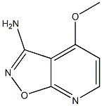 4-Methoxy-isoxazolo[5,4-b]pyridin-3-ylamine Structure