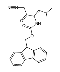 Fmoc-Leu-CHN2 Structure