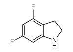 4,6-二氟-2,3-二氢-1h-吲哚图片