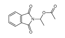 N-(1-Acetoxyethyl)phthalimid Structure