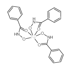 Iron, tris[N-(hydroxy-kO)benzamidato-kO]- structure