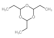 1,3,5-Trioxane,2,4,6-triethyl-结构式